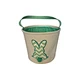 Easter Tote Bag with Handle-Green rabbit